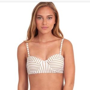 ISO Seea Cambria top in Khaki